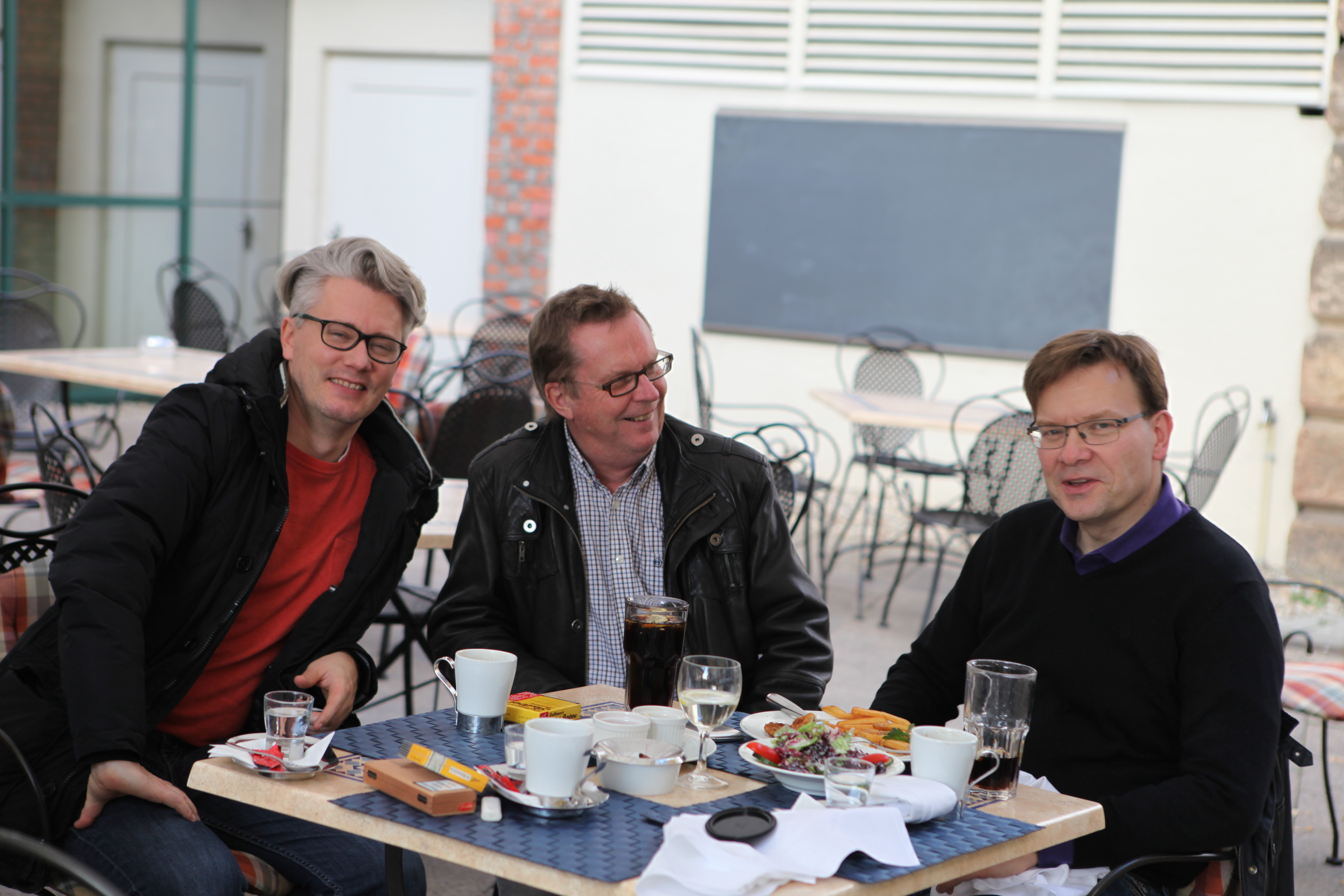 Ole Kristian Dahl, Arne Nilsson och Sten Cranner