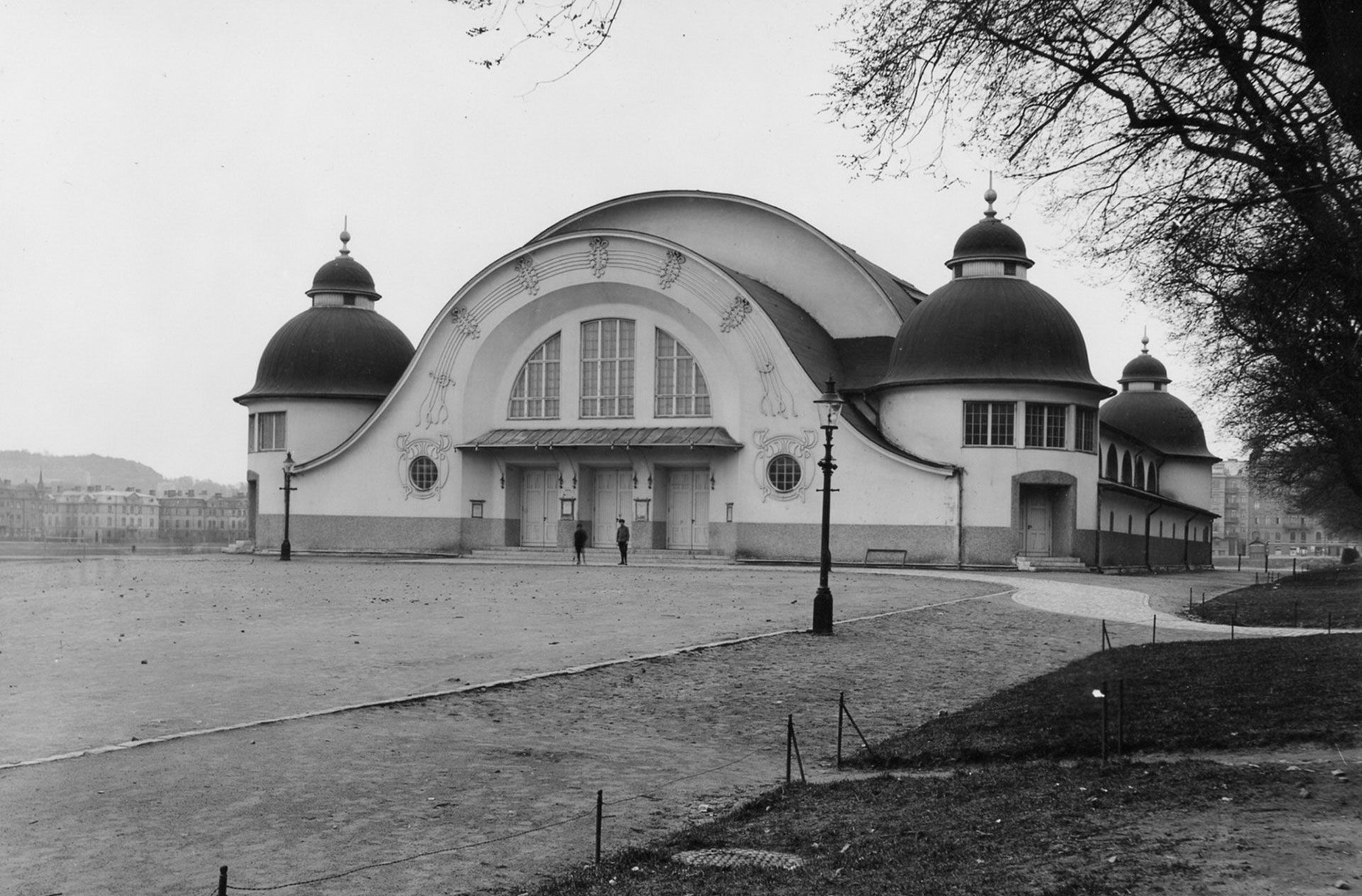Det gamla konserthuset på heden i Göteborg.