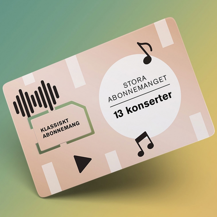 Abonnemang 2021-2022 Göteborgs konserthus