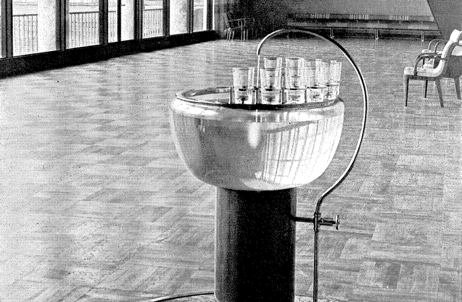 Arkivbild av dricksfontänen från 1935.