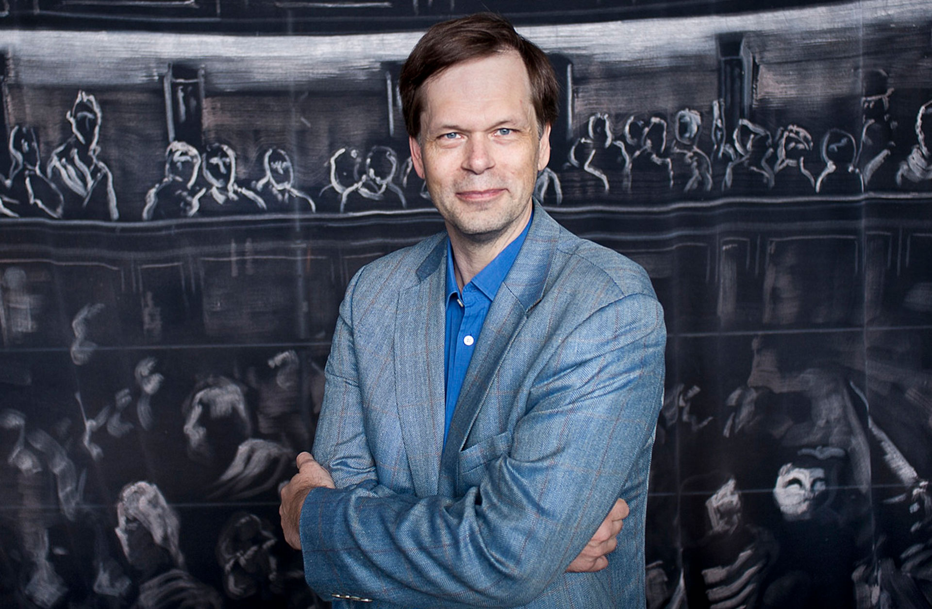 Dirigenten Patrik Ringborg.