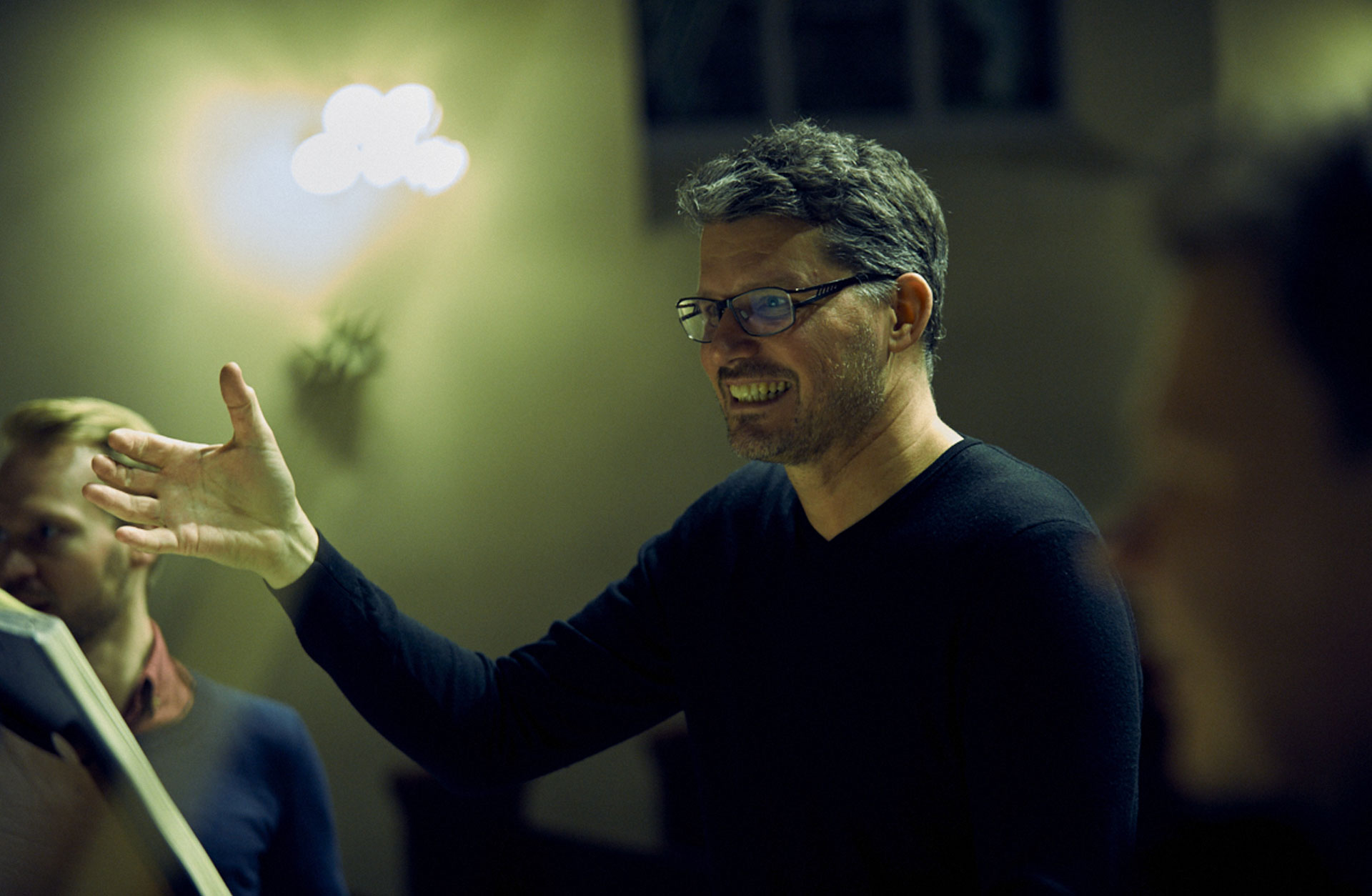 Organist Magnus Kjellson.