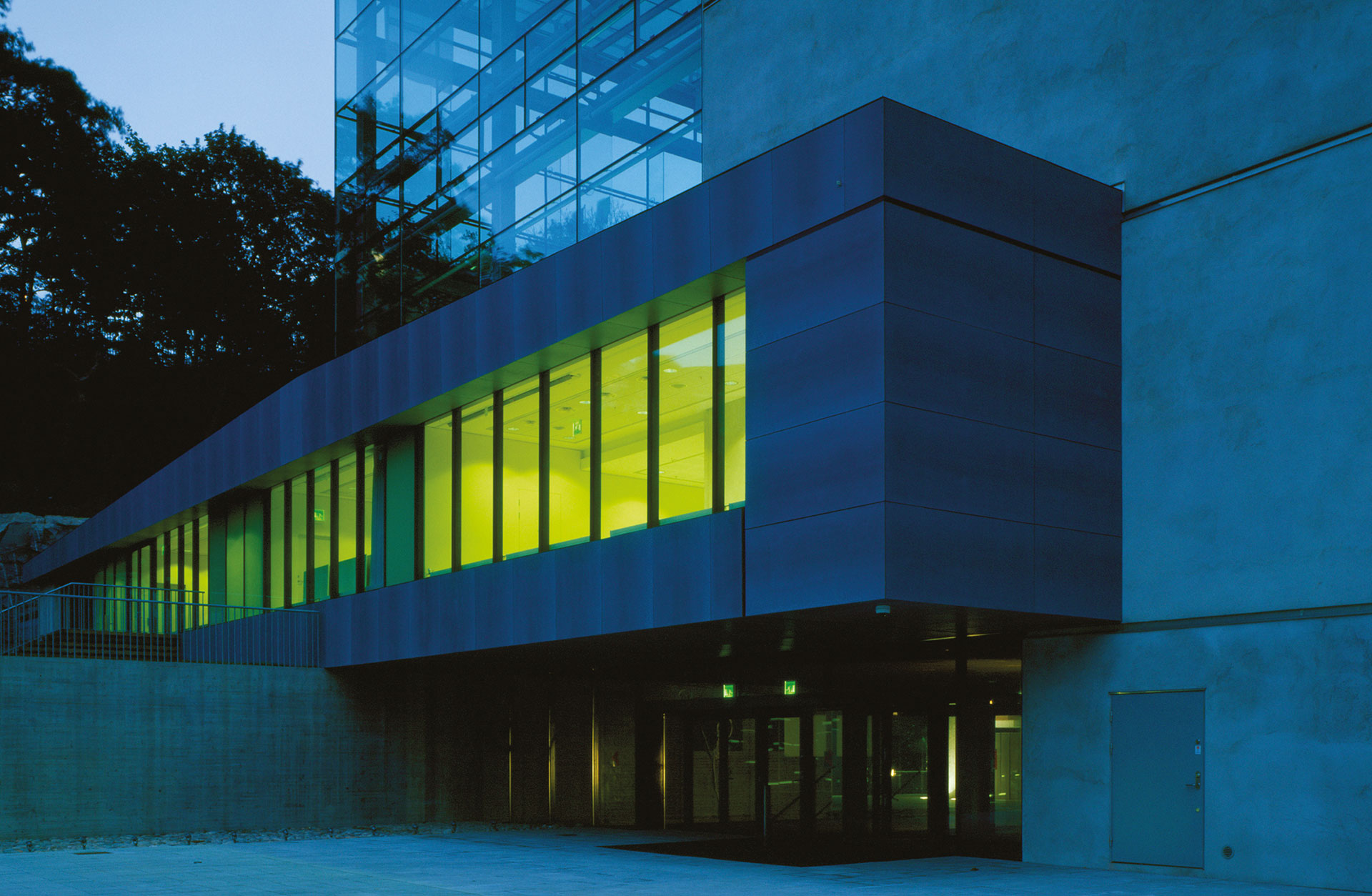 Fasaden på världskulturmuseet.,