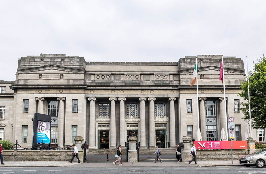 Fasaden på National Concert Hall Dublin.